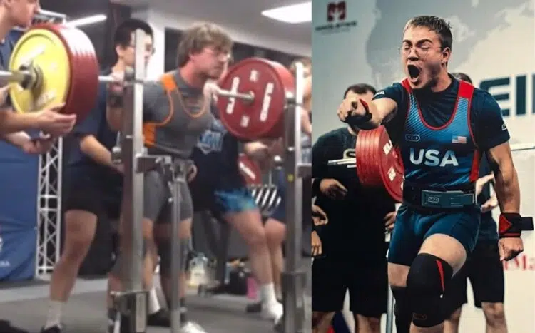 Elliott Sykes Sets An Unofficial Squat World Record