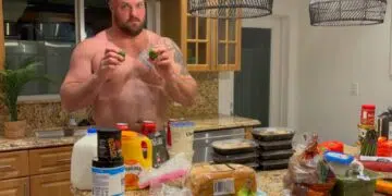 Mitchell Hooper Reveals Bulking Diet In Prep For Arnold Strongman Classic