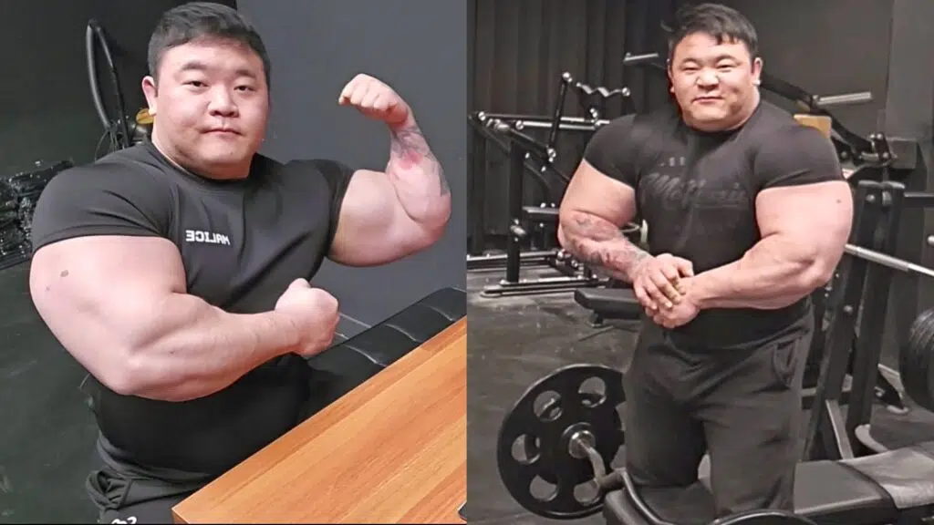 South Korean Bodybuilder