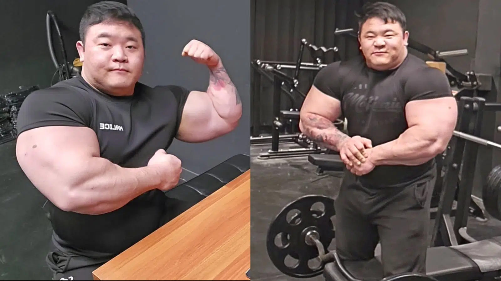 South Korean Bodybuilder