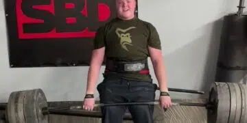 Bubba Pritchett Deadlifts 260 8 Kg 575 Lb