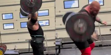 Hafthor Bjornsson Avoids Injury