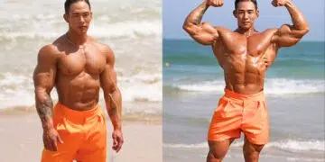 Korean Bodybuilder Kim Woong Seo