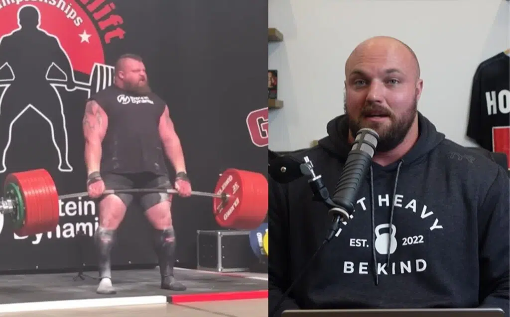 Mitchell Hooper Reacts To Eddie Hall S Greatest Lifts