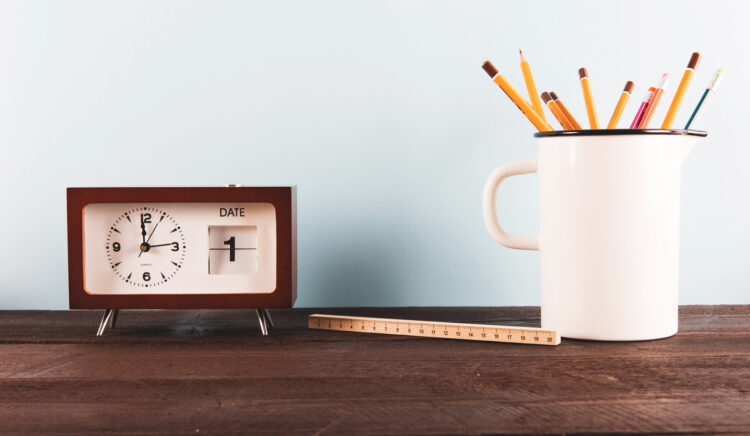 Timer on Desk Timer on Desk