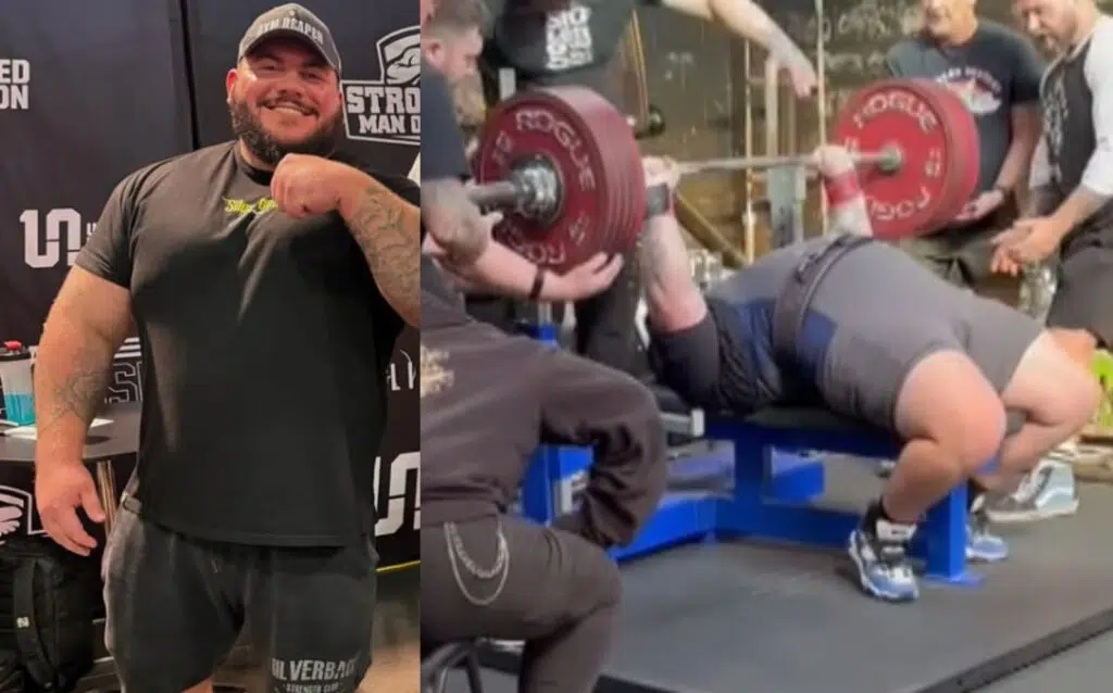 Gym Reaper Sets Heaviest Raw Bench Press In British History