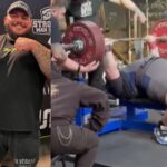 Gym Reaper Sets Heaviest Raw Bench Press In British History