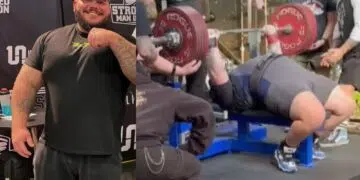 Gym Reaper Sets Heaviest Raw Bench Press In British History