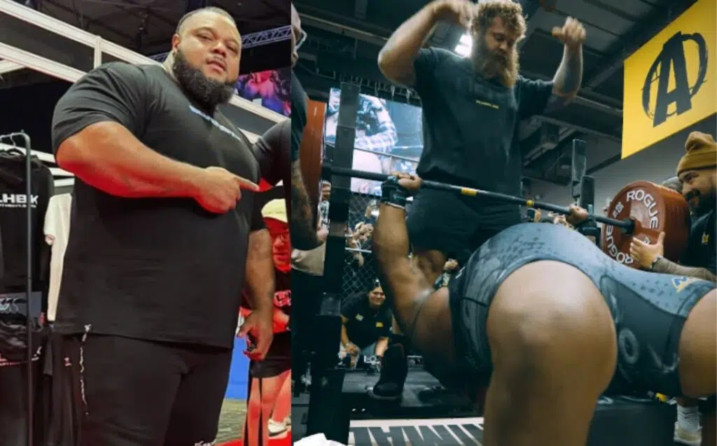 Julius Maddox Performs Smooth 760 Lb Raw Bench Press