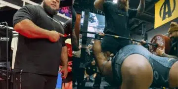 Julius Maddox Performs Smooth 760 Lb Raw Bench Press