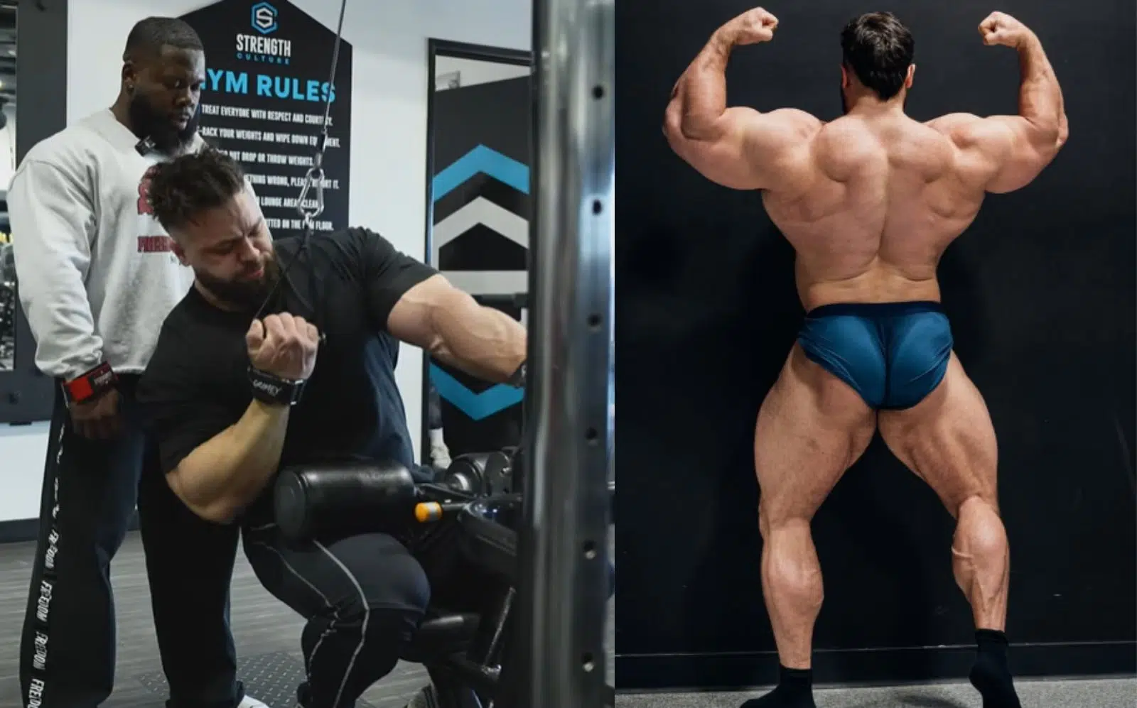 Keone Pearson Regan Grimes Complete An Intense Back Workout