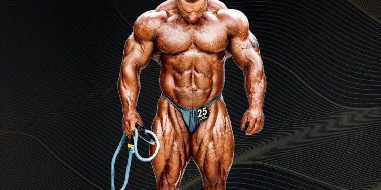 Flex Lewis Leg Day Challenge
