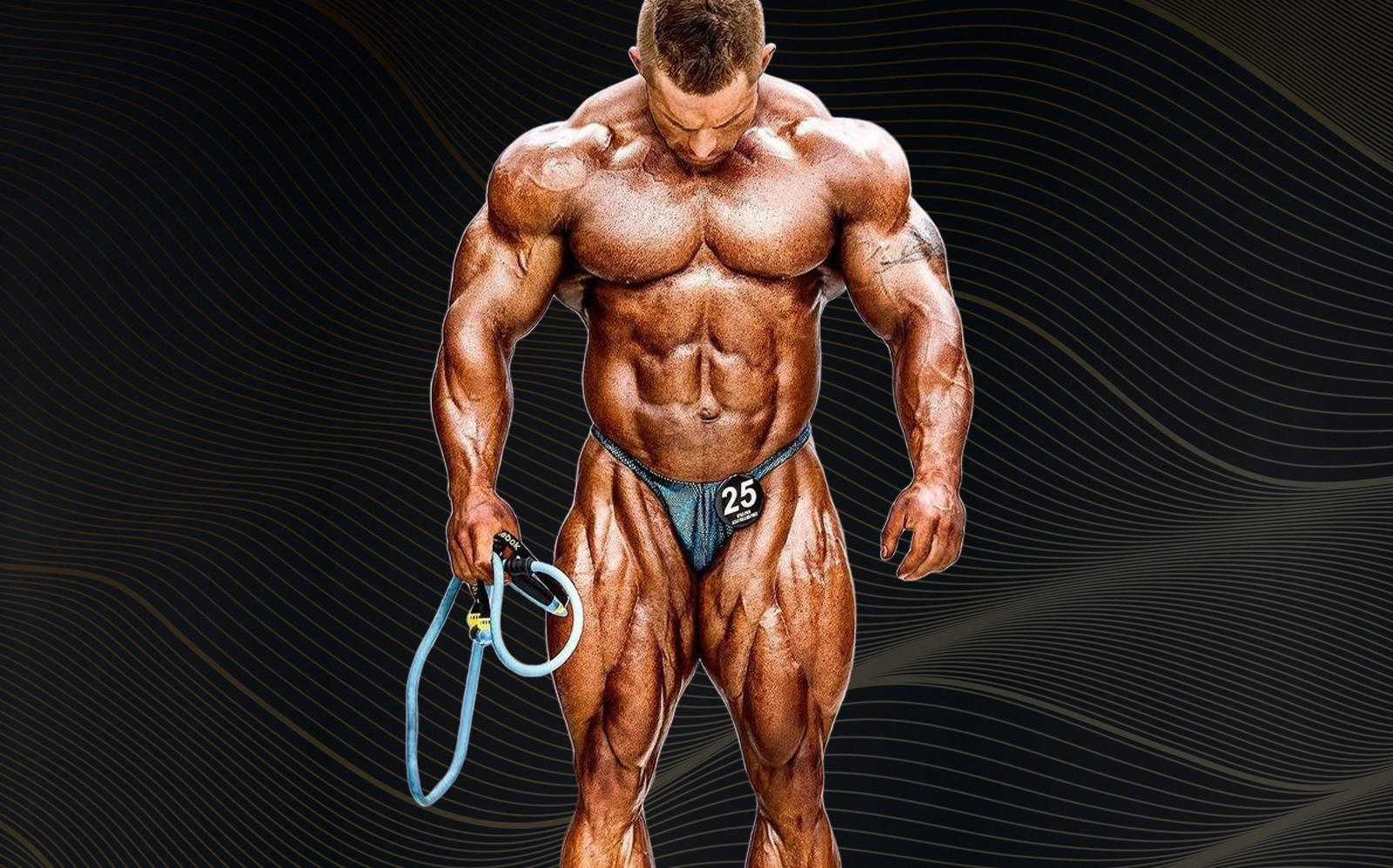 Flex Lewis Leg Day Challenge