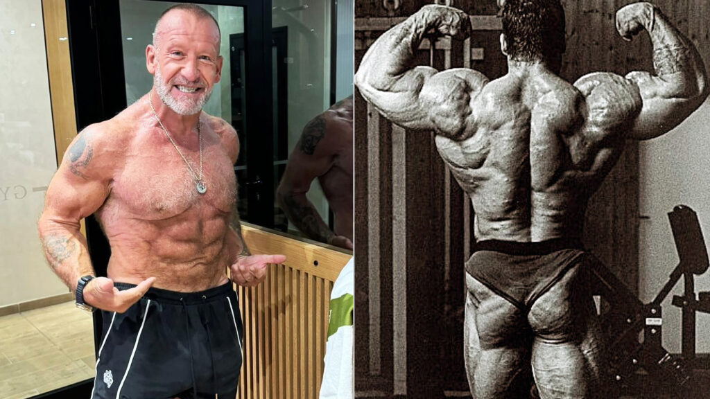 Dorian Yates Iconic Back Double Biceps