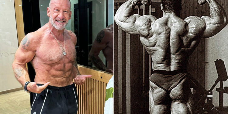Dorian Yates Iconic Back Double Biceps