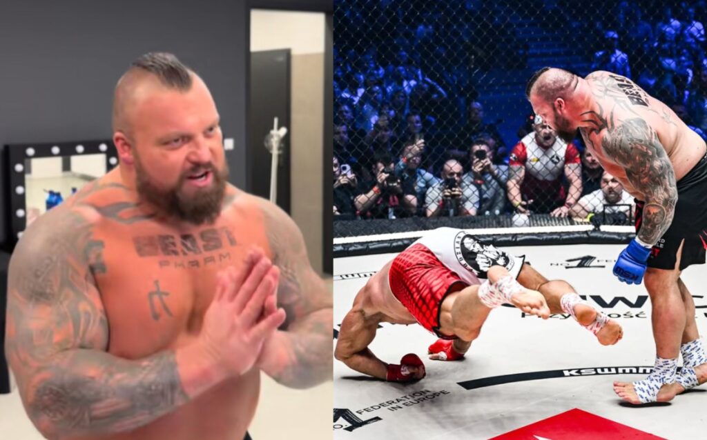 Eddie Hall Apologises For Illegal Punches