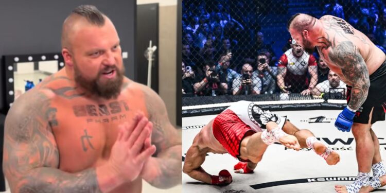 Eddie Hall Apologises For Illegal Punches