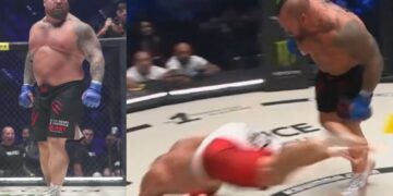 Eddie Hall Wins Mma Debut Against Mariusz Pudzianowski