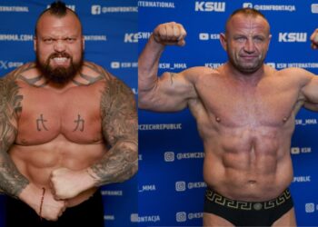 Eddie Hall And Mariusz Pudzianowski Weigh In