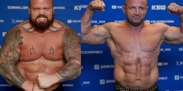 Eddie Hall And Mariusz Pudzianowski Weigh In