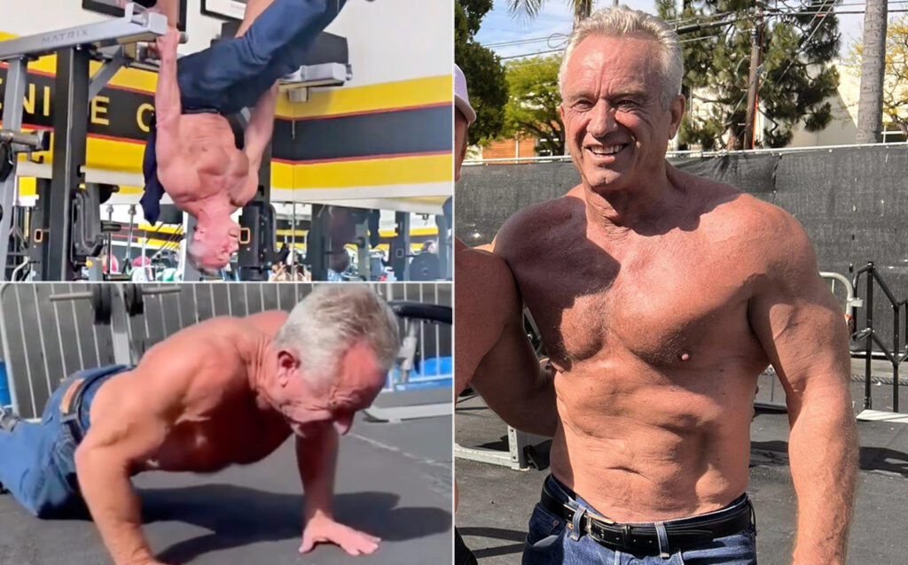 Robert F Kennedy Jr Calisthenics Workout