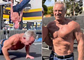 Robert F Kennedy Jr Calisthenics Workout