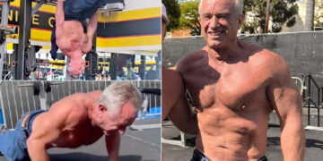 Robert F Kennedy Jr Calisthenics Workout