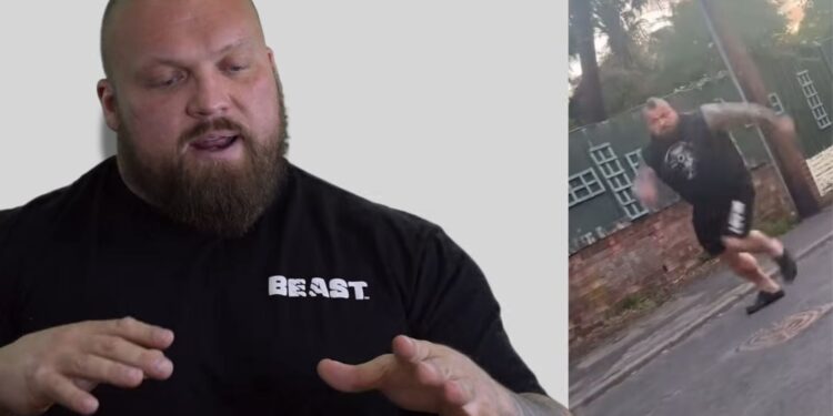 Eddie Hall Talks About Altercation With People In Front Of His Home
