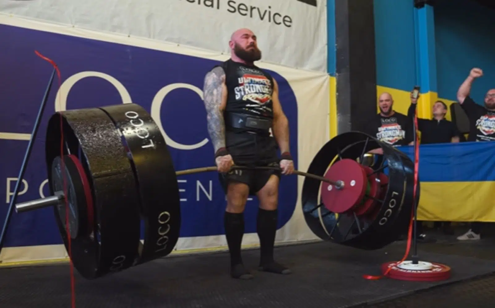 Oleksii Novikov Sets 550-kg 18-inch Deadlift World Record