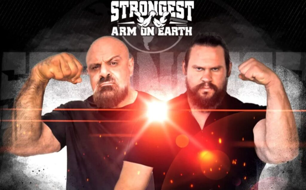Brian Shaw Reveals ‘Strongest Arm On Earth’ Arm Wrestling Super Matches, Featuring Former WSM Champion Martins Licis