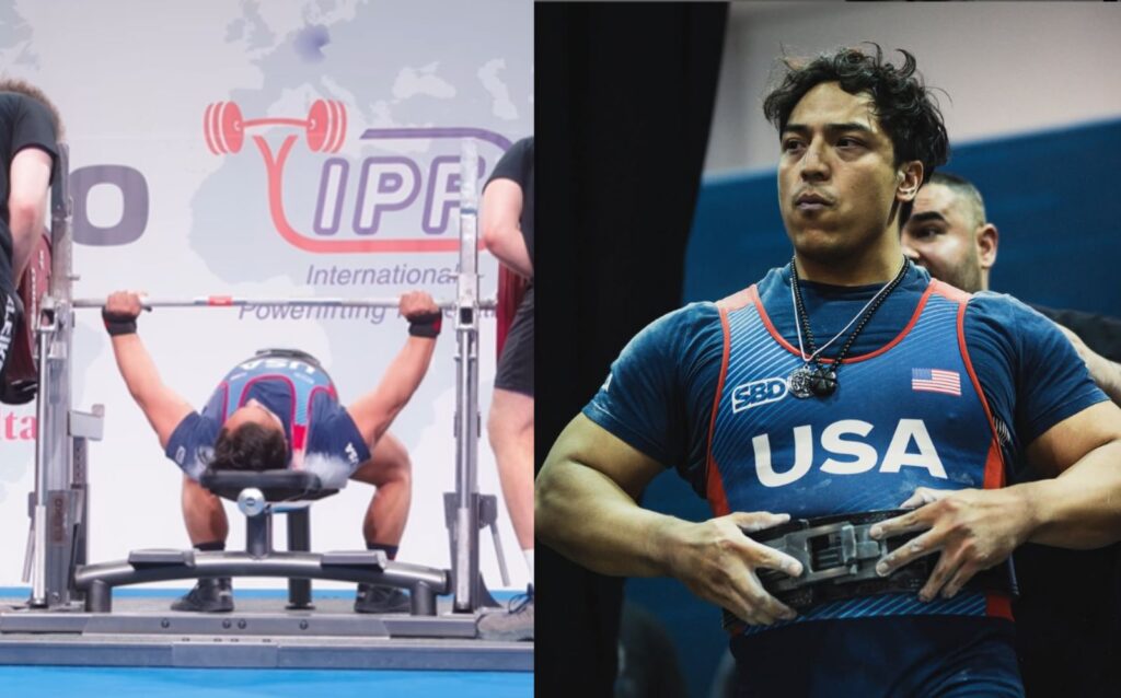 Jonathan Cayco Sets Raw Bench Press Ipf World Record