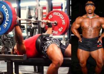 Russel Orhii Sets New Bench Press Pr