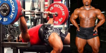 Russel Orhii Sets New Bench Press Pr