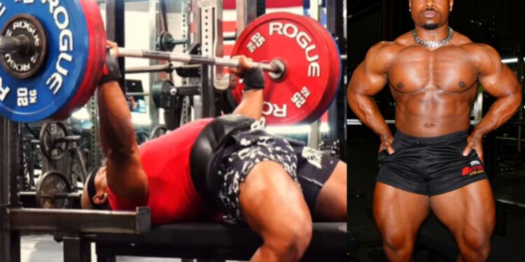 Russel Orhii Sets New Bench Press Pr