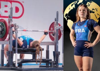 Tiffany Chapon Sets Raw Bench Press Ipf World Record