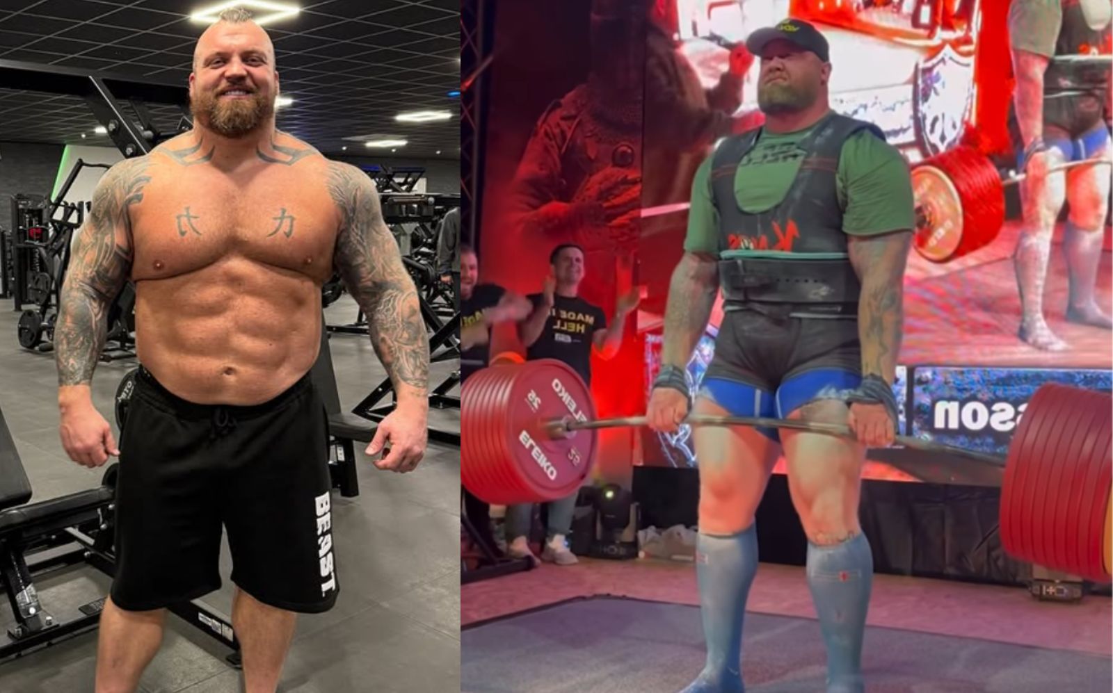 Eddie Hall Reacts To Hafthor Bjornsson S Deadlift World Record