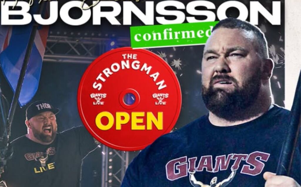 Hafthor Bjornsson Confirmed To Compete At 2025 World Deadlift Championships