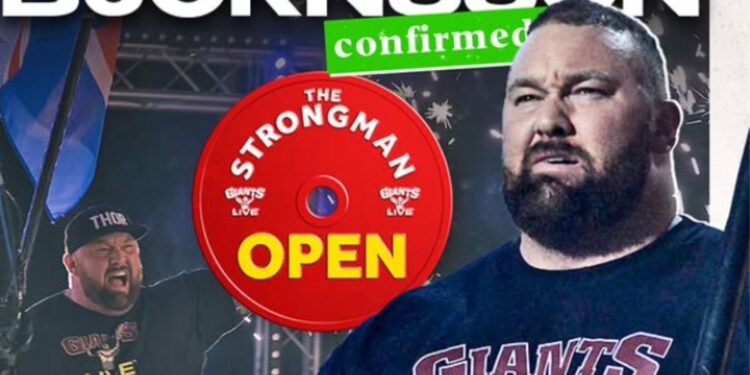 Hafthor Bjornsson Confirmed To Compete At 2025 World Deadlift Championships