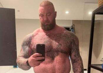Hafthor Bjornsson Shares Physique Update Ahead Of Deadlift World Record Attempt