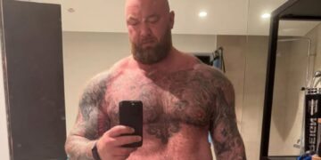 Hafthor Bjornsson Shares Physique Update Ahead Of Deadlift World Record Attempt