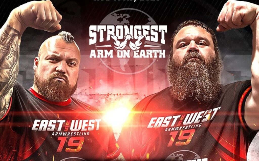 Eddie Hall Dominates Robert Oberst to Win Arm Wrestling Match at 2025 Strongest Arm On Earth