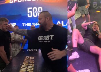 Youtuber Takes Two Slaps From Eddie Hall