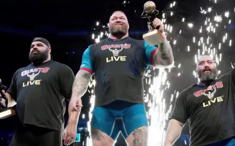 2025 Giants Live Strongman Open World Deadlift Championships