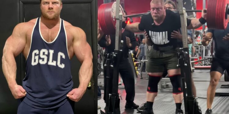 Kyle Kirvay Sets A New Squat Pr