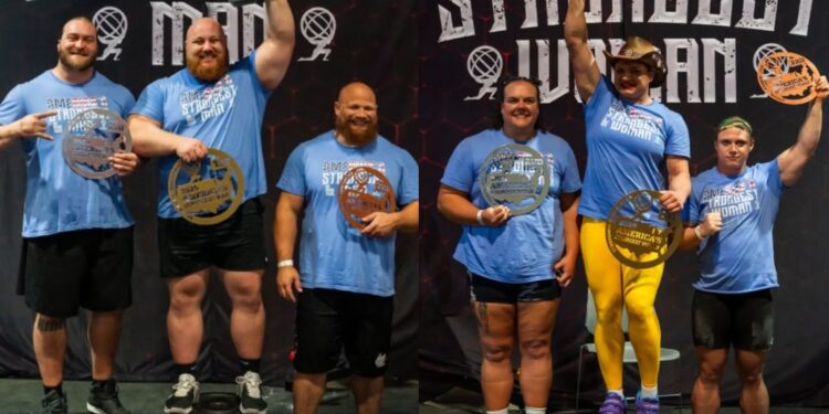 2025 America S Strongest Man Woman Results