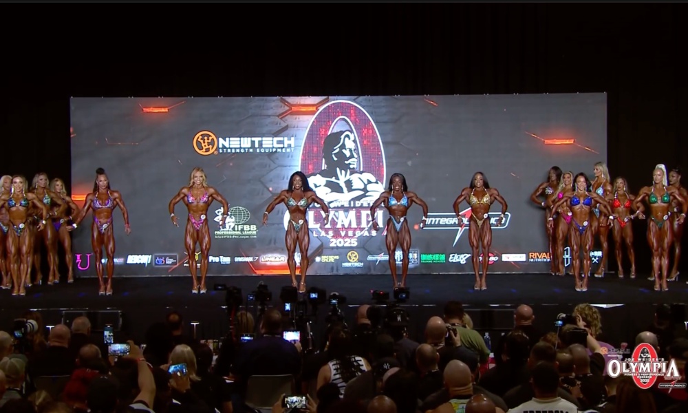 2025 Figure Olympia Prejudging 1st Callout