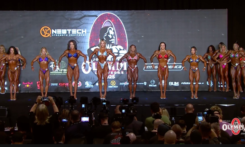 2025 Figure Olympia Prejudging 4th Callout