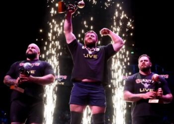 2025 Giants Live World Tour Finals World Log Lift Challenge