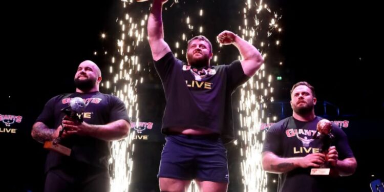 2025 Giants Live World Tour Finals World Log Lift Challenge