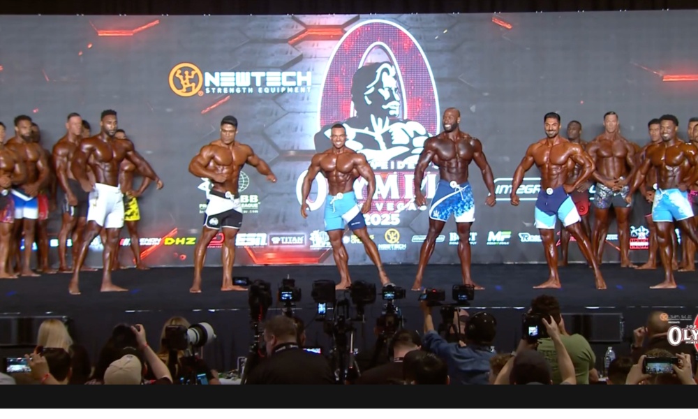 2025 Mens Physique Olympia Prejudging 2nd Callout